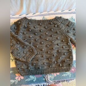 Misha & Puff Merino Wool Popcorn Sweater